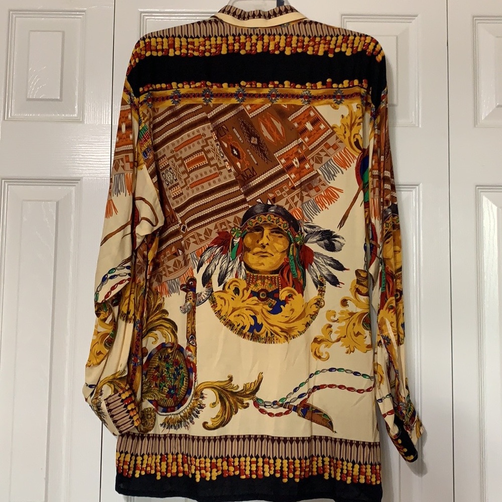 Native American Print Button Down - image 2